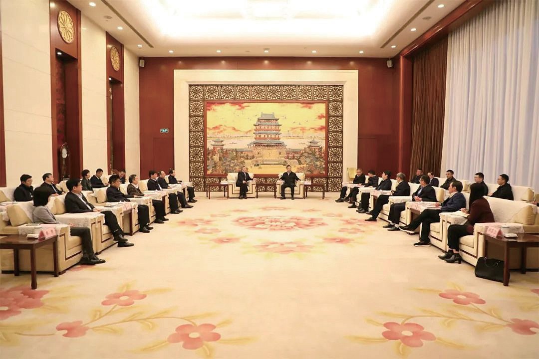 省委常委、副省长任珠峰会见陕煤客人