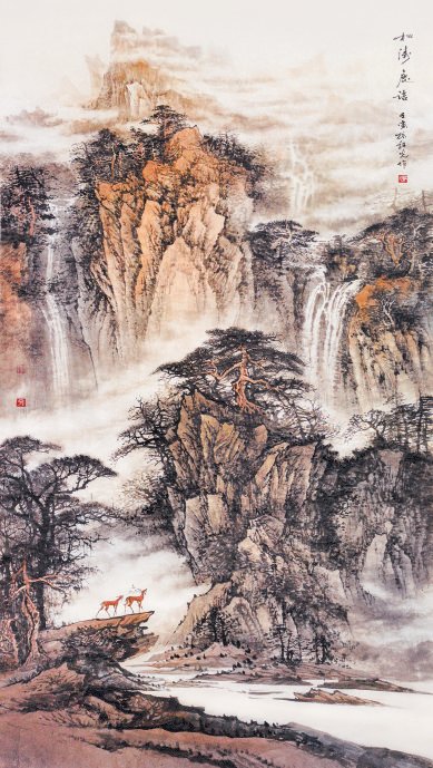 《松涛鹿语》